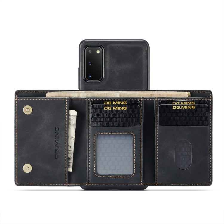 Custodia portafoglio Samsung Galaxy S20 in pelle e TPU
