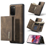 Custodia portafoglio Samsung Galaxy S20 in pelle e TPU