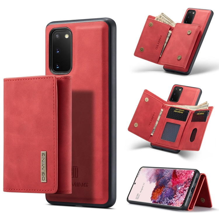 Custodia portafoglio Samsung Galaxy S20 in pelle e TPU