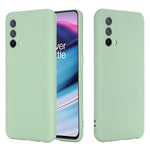 Custodia a copertura totale antiurto in silicone liquido Pure Color, For OnePlus 9R, For OnePlus Nord CE 5G