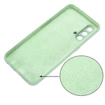 Custodia a copertura totale antiurto in silicone liquido Pure Color, For OnePlus 9R, For OnePlus Nord CE 5G