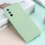 Custodia a copertura totale antiurto in silicone liquido Pure Color, For OnePlus 9R, For OnePlus Nord CE 5G
