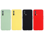 Custodia a copertura totale antiurto in silicone liquido Pure Color, For OnePlus 9R, For OnePlus Nord CE 5G