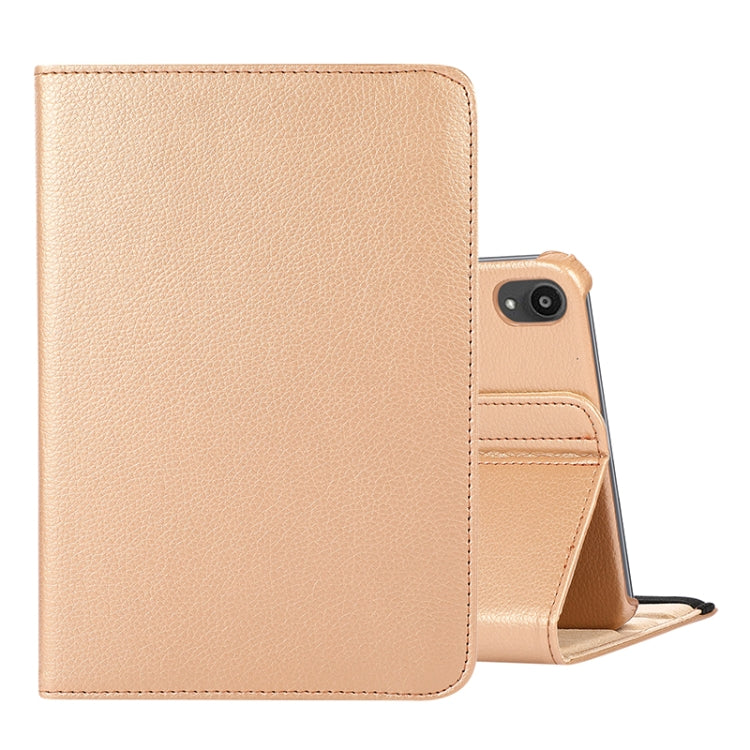 Custodia flip in pelle con rotazione 360° per iPad mini 6