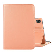 Custodia in pelle flip con rotazione a 360 gradi Litchi Texture con supporto, For iPad mini 6 / mini 2024