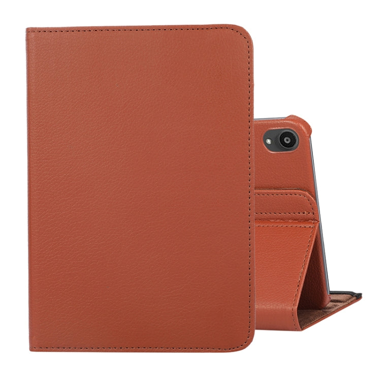 Custodia flip in pelle con rotazione 360° per iPad mini 6