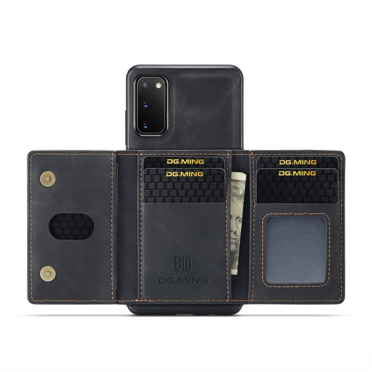 Custodia portafoglio Samsung Galaxy S20 in pelle e TPU
