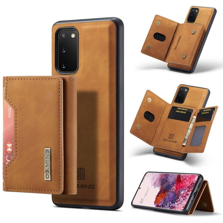 Custodia portafoglio Samsung Galaxy S20 in pelle e TPU