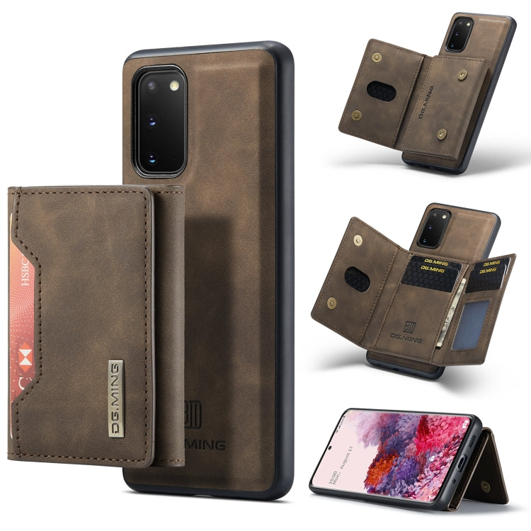 Custodia portafoglio Samsung Galaxy S20 in pelle e TPU