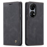 Custodia portafoglio in pelle con flip per Huawei P50