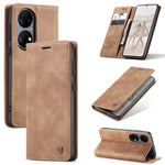 Custodia portafoglio in pelle con flip per Huawei P50