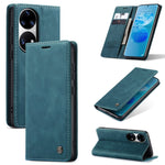Custodia portafoglio in pelle con flip per Huawei P50