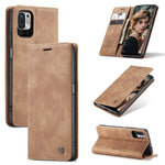 Custodia portafoglio in pelle con flip per Huawei P50