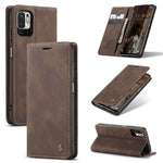 Custodia portafoglio in pelle con flip per Huawei P50