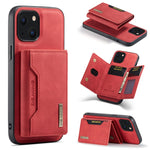 Custodia portafoglio magnetica in pelle per iPhone 13 mini