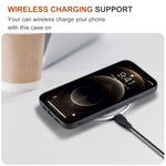 Custodia portafoglio magnetica in pelle per iPhone 13 mini