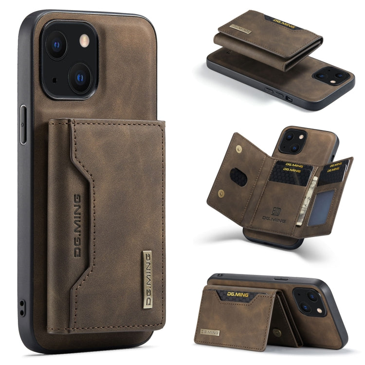 Custodia portafoglio magnetica in pelle per iPhone 13 mini