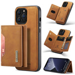 Custodia portafoglio magnetica in pelle per iPhone 13 mini