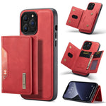 Custodia portafoglio magnetica in pelle per iPhone 13 mini