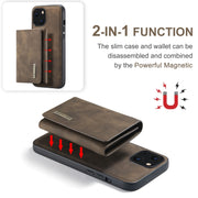 DG.MING M1 Series 3-Fold Multi Card Wallet + custodia magnetica antiurto con funzione di supporto, For iPhone 13 mini, For iPhone 13, For iPhone 13 Pro, For iPhone 13 Pro Max