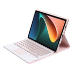 AN05-A Custodia in pelle per tastiera Bluetooth ultrasottile staccabile in pelle di agnello TPU con supporto e touchpad per Xiaomi Pad 5/5 Pro, A0N5-A