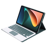 AN05-A Custodia in pelle per tastiera Bluetooth ultrasottile staccabile in pelle di agnello TPU con supporto e touchpad per Xiaomi Pad 5/5 Pro, A0N5-A