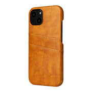 Custodia in pelle PU Fierre Shann Retro Oil Wax Texture con slot per schede, For iPhone 13, For iPhone 13 Mini, For iPhone 13 Pro, For iPhone 13 Pro Max