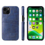 Custodia portafoglio in pelle PU con slot carte per iPhone 13