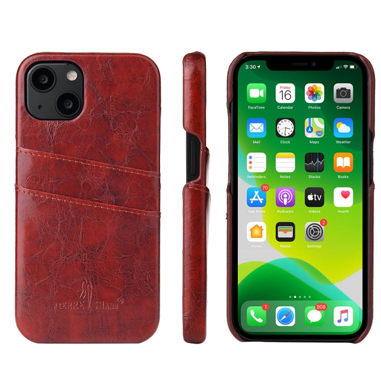 Custodia portafoglio in pelle PU con slot carte per iPhone 13