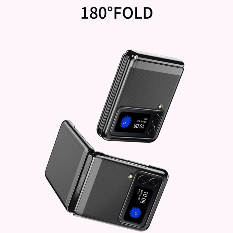 Custodia pieghevole trasparente elettrolitica, For Samsung Galaxy Z Flip3 5G