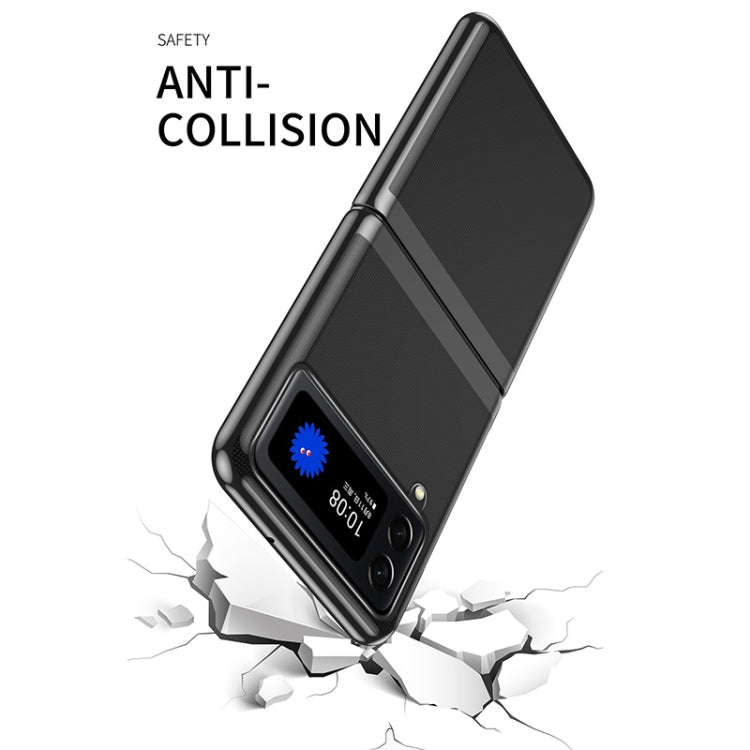 Custodia pieghevole trasparente elettrolitica, For Samsung Galaxy Z Flip3 5G
