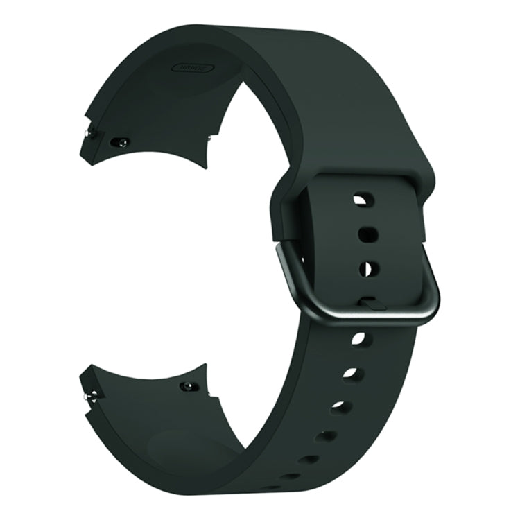Cinturino di ricambio per cinturino con fibbia colorata universale in silicone, For Samsung Galaxy Watch4 40mm, For Samsung Galaxy Watch4 44mm