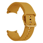 Cinturino di ricambio per cinturino con fibbia colorata universale in silicone, For Samsung Galaxy Watch4 40mm, For Samsung Galaxy Watch4 44mm