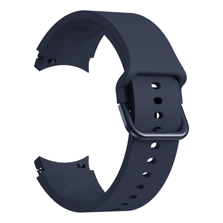 Cinturino di ricambio per cinturino con fibbia colorata universale in silicone, For Samsung Galaxy Watch4 40mm, For Samsung Galaxy Watch4 44mm