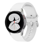 Cinturino di ricambio per cinturino con fibbia colorata universale in silicone, For Samsung Galaxy Watch4 Classic 42mm, For Samsung Galaxy Watch4 Classic 46mm