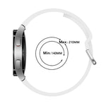 Cinturino di ricambio per cinturino con fibbia colorata universale in silicone, For Samsung Galaxy Watch4 Classic 42mm, For Samsung Galaxy Watch4 Classic 46mm