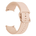 Cinturino di ricambio per cinturino con fibbia colorata universale in silicone, For Samsung Galaxy Watch4 Classic 42mm, For Samsung Galaxy Watch4 Classic 46mm