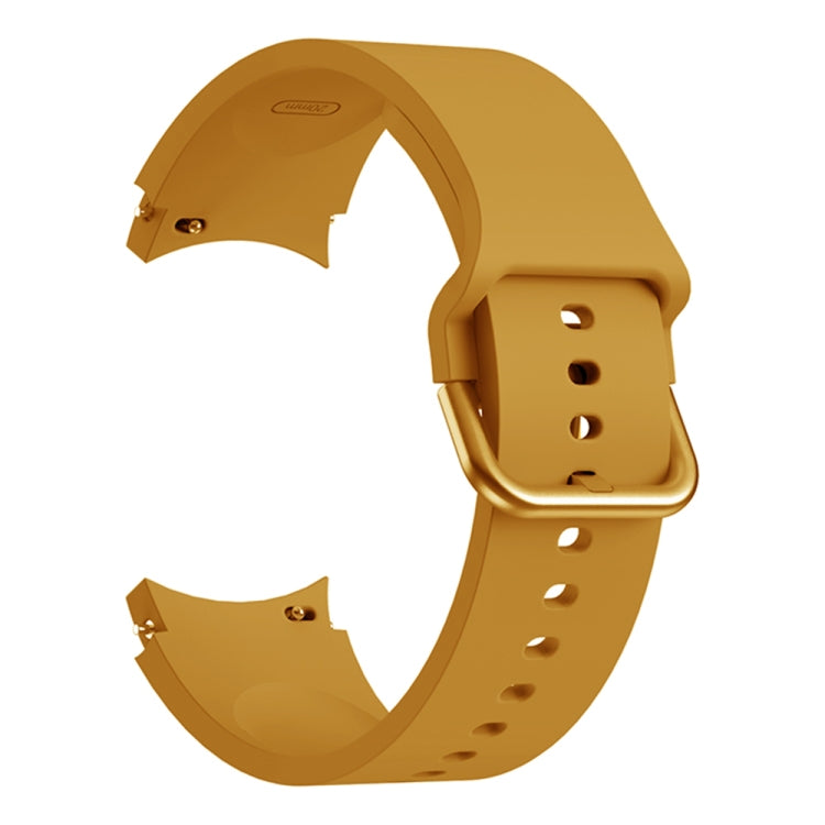 Cinturino di ricambio per cinturino con fibbia colorata universale in silicone, For Samsung Galaxy Watch4 Classic 42mm, For Samsung Galaxy Watch4 Classic 46mm