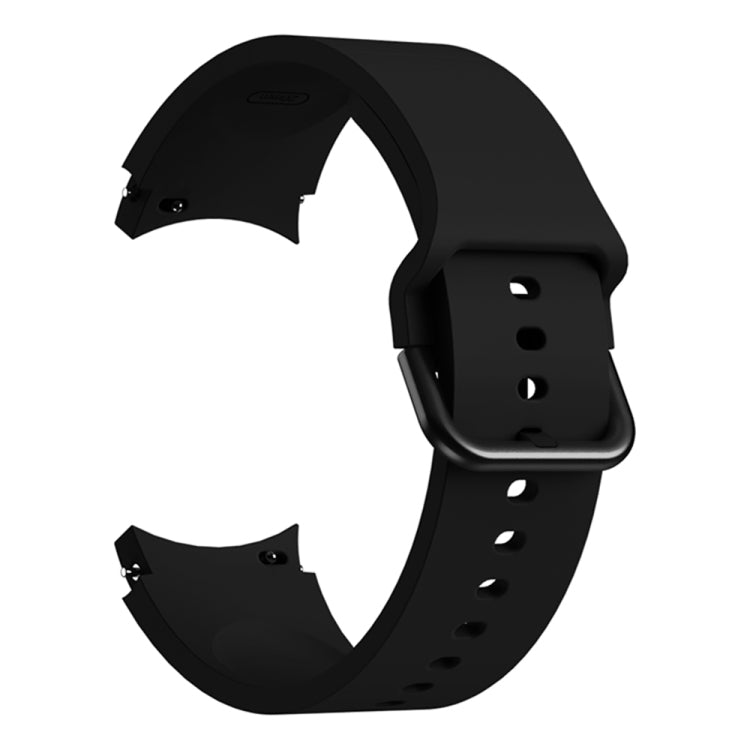 Cinturino di ricambio per cinturino con fibbia colorata universale in silicone, For Samsung Galaxy Watch4 Classic 42mm, For Samsung Galaxy Watch4 Classic 46mm