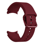 Cinturino di ricambio per cinturino con fibbia colorata universale in silicone, For Samsung Galaxy Watch4 Classic 42mm, For Samsung Galaxy Watch4 Classic 46mm
