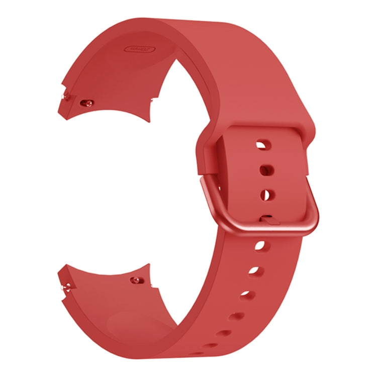 Cinturino di ricambio per cinturino con fibbia colorata universale in silicone, For Samsung Galaxy Watch4 Classic 42mm, For Samsung Galaxy Watch4 Classic 46mm