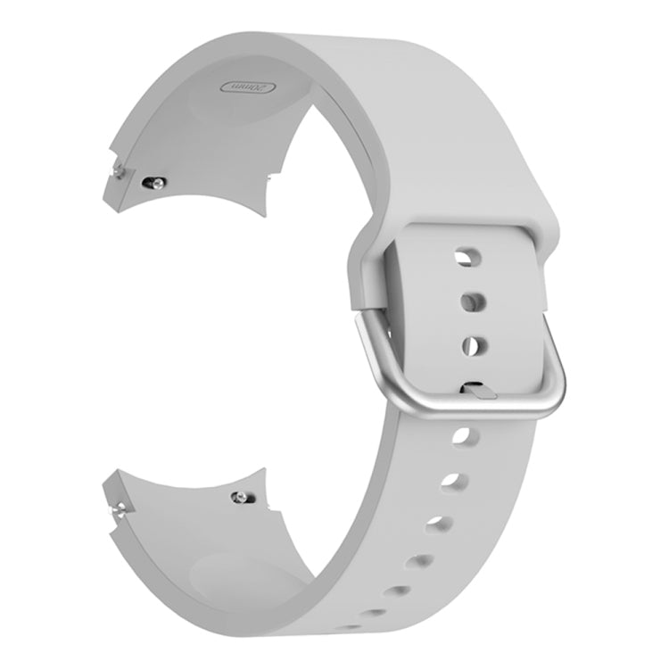 Cinturino di ricambio per cinturino con fibbia colorata universale in silicone, For Samsung Galaxy Watch4 Classic 42mm, For Samsung Galaxy Watch4 Classic 46mm
