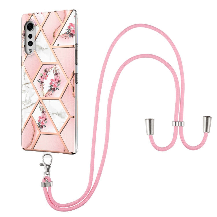 Custodia TPU antiurto con motivo floreale per smartphone compatib