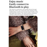 ZX19 Schermo HD da 1,45 pollici Bluetooth 5.0 IP68 Orologio intelligente da donna impermeabile, supporto monitor del sonno / promemoria ciclo mestruale / cardiofrequenzimetro / monitoraggio dell'ossigeno nel sangue, stile: cinturino milanese           ...