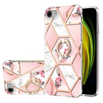 Custodia TPU con motivo marmo per iPhone 7 Plus e 8 Plus