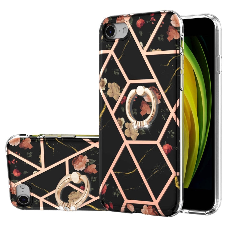 Custodia TPU con motivo marmo per iPhone 7 Plus e 8 Plus