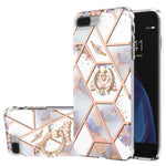 Custodia TPU con motivo marmo per iPhone 7 Plus e 8 Plus