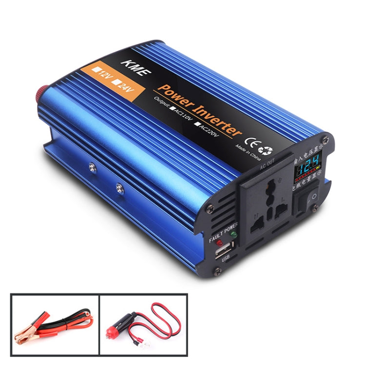 Carmaer 500W Car Smart Multi-funzione Display digitale Inverter Convertitore di potenza per uso domestico, 12V to 220V 500W, 24V to 220V 500W, 36V to 220V 500W, 48V to 220V 500W