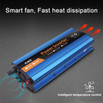 Carmaer 500W Car Smart Multi-funzione Display digitale Inverter Convertitore di potenza per uso domestico, 12V to 220V 500W, 24V to 220V 500W, 36V to 220V 500W, 48V to 220V 500W