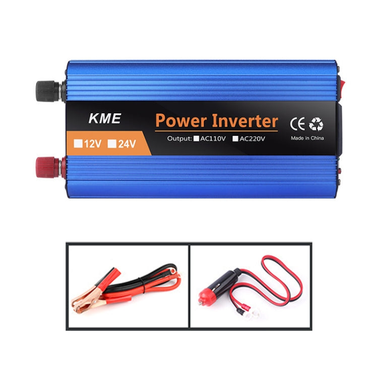 Carmaer 1200W Car Smart Multi-funzione Display digitale Inverter Convertitore di potenza per uso domestico, 12V to 220V 1200W, 24V to 220V 1200W, 36V to 220V 1200W, 48V to 220V 1200W, 60V to 220V
